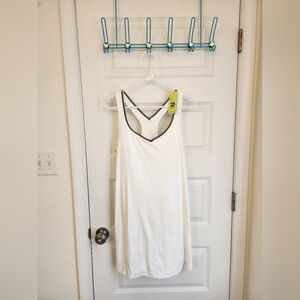 All In Motion NWT White Black Athletic Yoga Sport Dress Size XL #DD686